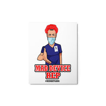 Load image into Gallery viewer, Mad Device Metal Print