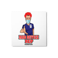 Load image into Gallery viewer, Mad Device Metal Print