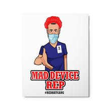 Load image into Gallery viewer, Mad Device Metal Print