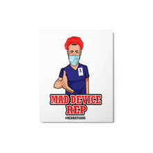 Load image into Gallery viewer, Mad Device Metal Print