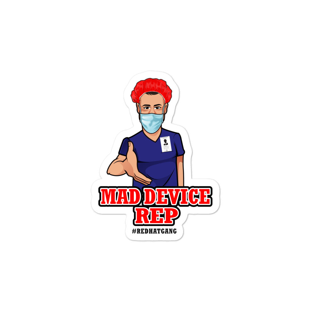Mad Device Rep Badge (sticker)