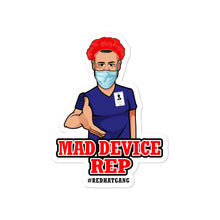 Load image into Gallery viewer, Mad Device Rep Badge (sticker)
