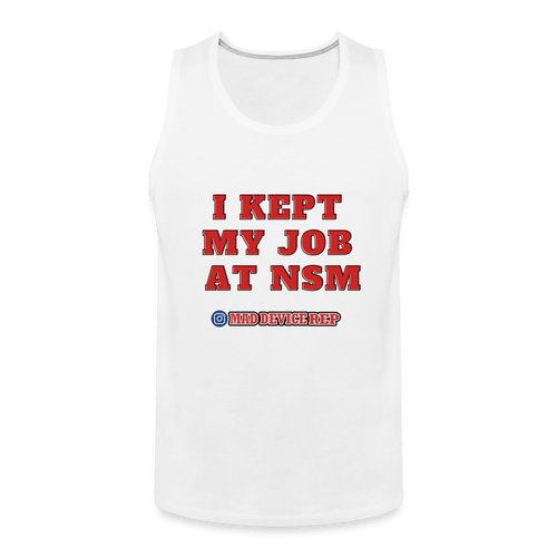 NSM Tank Top - white